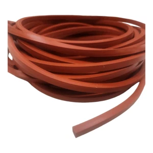 CABLE CUADRADO SILICONA .250 70 DURO 1/4" GRUESO ROLLO 10 FT - Imagen 1 de 5