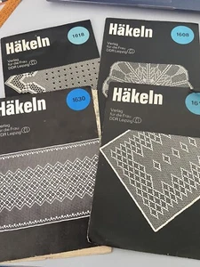 4 DDR Hefte Häkeln verschiedene Größen und Muster Hobbyauflösung(K40) - Bild 1 von 9