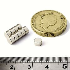Round small Magnet Strong Disc Magnets 5mm x 3mm Powerful 0.75Kg PULL 