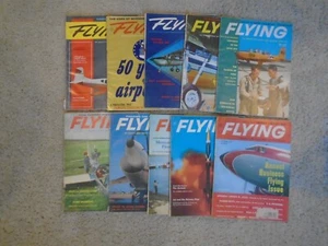 Lot of 10 1957 Flying Magazine Jan-Oct - Picture 1 of 5