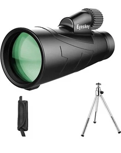 Eyeskey High Power Monocular with Tripod & Side Hand Strap (12X50) BNIB