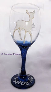 Piton Doe Patronus Always Wine Gin Birra Bicchiere Expecto Patronum Harry Potter - Foto 1 di 3