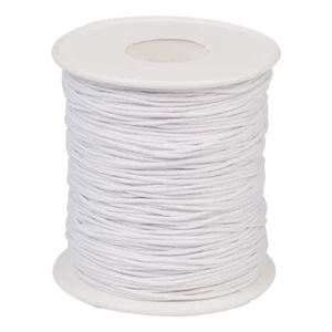 100yards/roll Environmental Waxed Cotton Thread Beading Cords Craft String 1mm - Picture 1 of 66
