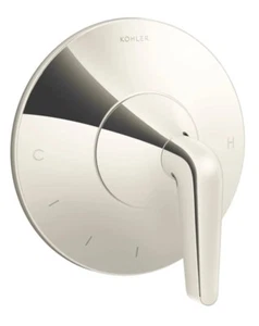 Kohler Tempered Thermostatic Valve Trim In Vibrant Polished Nickel - Picture 1 of 3