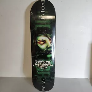 Raro Chelsea Grin Evolve Skateboard Deck Sigillato Deathcore Metal - Foto 1 di 7