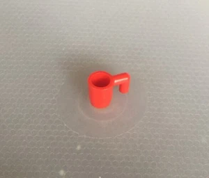 Lego Mug Cup Utensil Red Knights Castle City Town - Picture 1 of 2