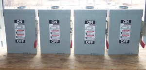 LOT of 4 MURRAY GHN421NW GENERAL DUTY ENCLOSED SWITCH BOXES NOS - Picture 1 of 5
