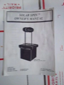 solar spin arcade manual #1 - Bild 1 von 1
