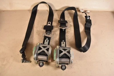 13-15 NISSAN ARMADA FRONT SEAT BELTS SEATBELTS BLACK LEFT RIGHT BELTS OEM Foto 1 de 4