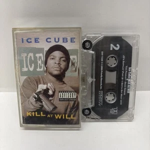 ICE CUBE "KILL AT WILL" Original 1990 Cassette Tape Priority Records - Picture 1 of 2