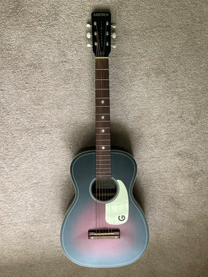 Гитара акустическая Gretsch Guitars Jim Dandy Parlor Deep Cherry Burst с чехлом для гитары - Изображение 1 из 4