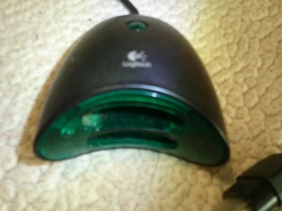 OG XBOX Logitech Cordless Wireless Precision Controller Receiver (C-X3B18) Green - Image 1 of 3