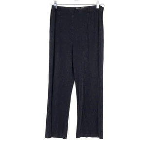 Travelers By Chicos Straight Leg Pants Womens Sz 2 Short US 12P Dark Navy - Picture 1 of 6