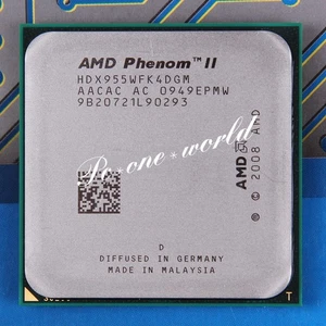 100% OK HDX955WFK4DGM AMD Phenom II X4 955 3.2 GHz Quad-Core Processor CPU - Picture 1 of 1