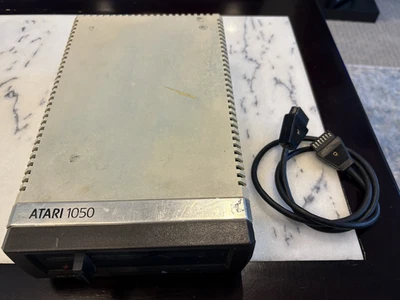 TESTED Atari 1050 5.25" Floppy Disk Drive w/Data Cable - Image 1 of 4