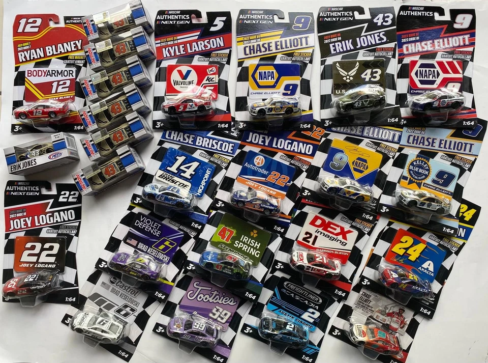 NASCAR CUP Series Sammlung • 2021 - 2023 • original US longcard • new • sealed - Bild 1 von 4