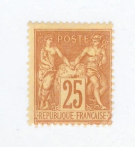 France Scott# 99 25c MH Scott=$390 - Picture 1 of 1