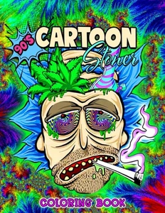 Stoner Coloring Book: Trippy Psychedelic Stoner 420 Coloring Pages For Adults - Picture 1 of 1