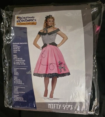 Nifty 50's Women's Halloween Costume - Image 1 of 2