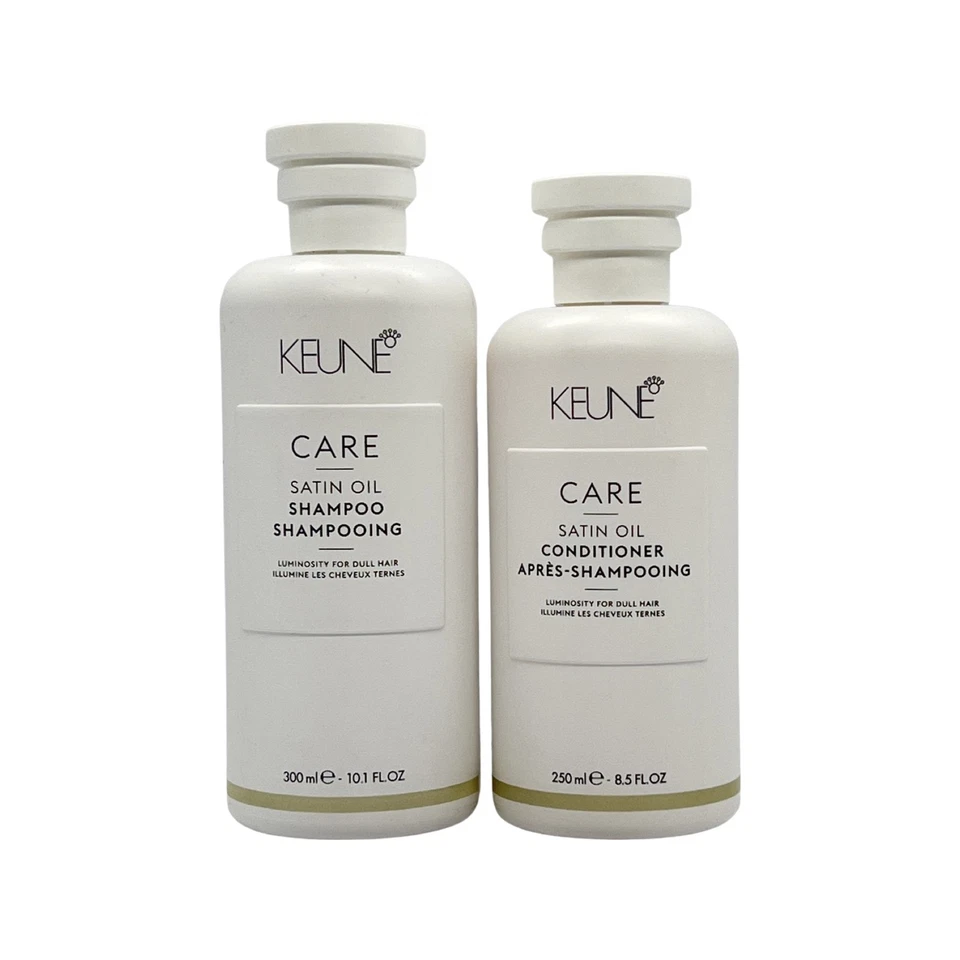 Keune Care Satin Oil Shampoo 10.1 Oz & Conditioner 8.5 Oz Set - Image 1 of 1