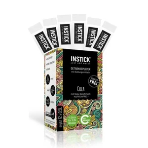 (199,67€/1kg) Instick Getränkepulver 12 x 2,5g Cola Sticks Zuckerfrei Vegan - Bild 1 von 2