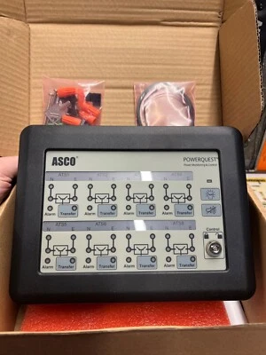 Asco Powerquest 8 Channel ATS Remote Annunciator 5350 Emerson NEW BOX FREE SHIP
