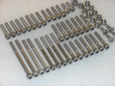 Kit de pernos Allen de acero inoxidable 56 piezas cubiertas de motor V-Strom para Suzuki DL1000 DL1050 Foto 1 de 4