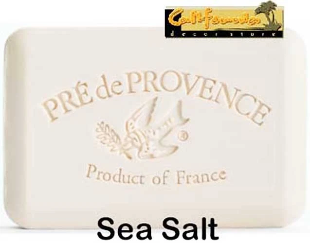 Pre de Provence SEA SALT 250 Gram French Soap Bath Shower Bar Shea Butter XL - Image 1 of 1