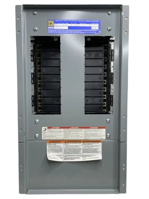 Square D 125A 18 Pole 3 Phase 600Y/347VAC Interior Panel Board (NF418L1)