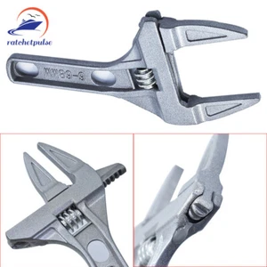 6-68mm Wide Adjustable Large Spanner Wrench Hand Nut Opening Pipe Tool Jaw AU - Picture 1 of 10