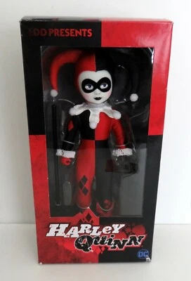 Mezco Living Dead Doll Classic Harley Quinn LDD DC Batman Joker NEW Damaged Box