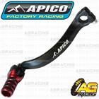 Apico Black Red Gear Pedal Lever Shifter For Honda Cr 125 2000 Motocross Enduro