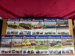 Vintage Bachmann Times Magazines Bachmann Collectors Club 2016 2017 2018 x 11 - Foto 1 di 14