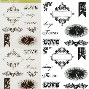 STAMPIN UP RETIRED AFFECTION COLLECTION STAMP SET SCRAPBOOKING CARDMAKING - Picture 1 of 5