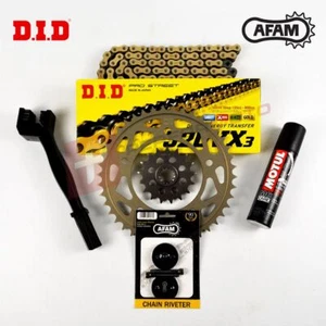 DID AFAM Chain and Sprocket Kit (520 Conv) fits Suzuki SV650S (non ABS) 99-09 - Picture 1 of 2