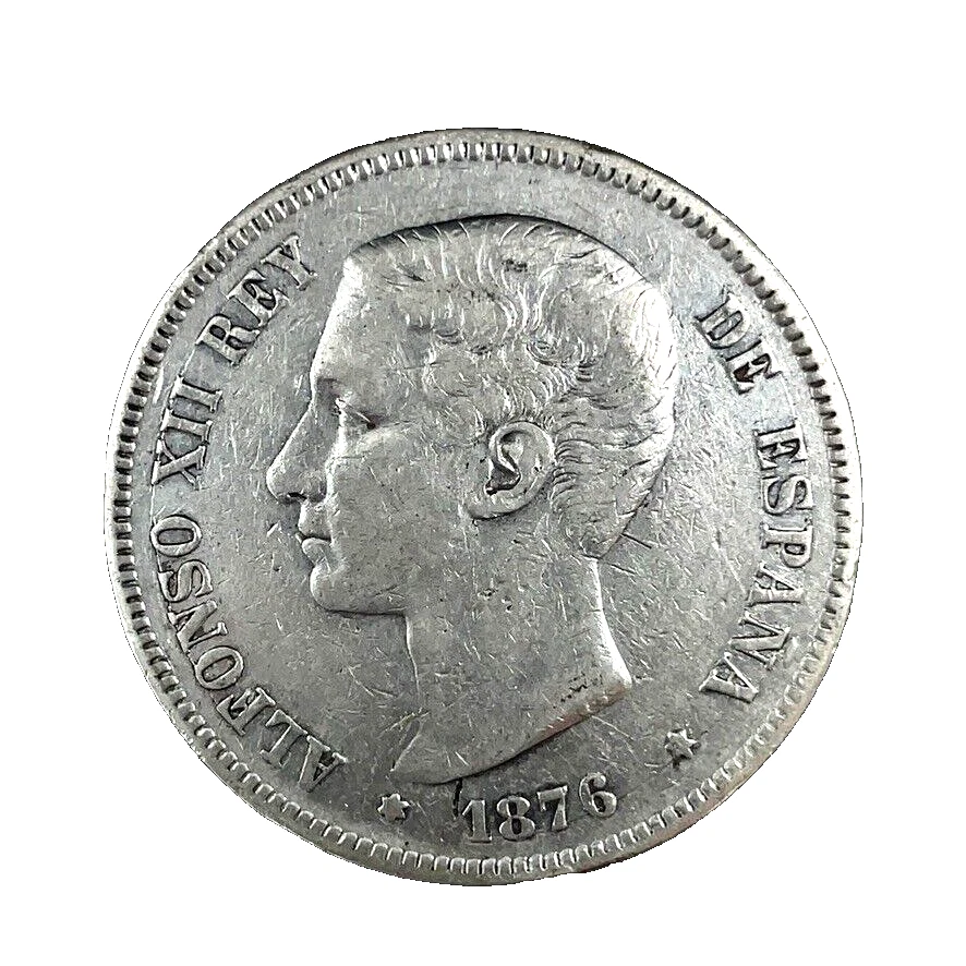 1876 Year Spanish Coins for sale | eBay