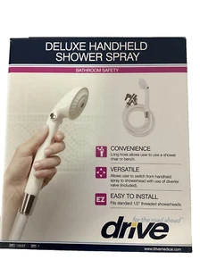 Drive Medical 12037 Handheld Shower Head Spray with Diverter Valve - Picture 1 of 5