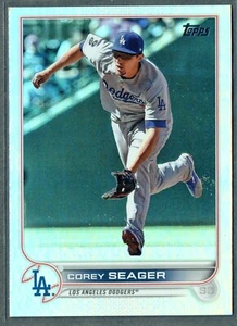 2022 Topps Series 1 Corey Seager Rainbow Foil #301 Dodgers SP - Picture 1 of 2