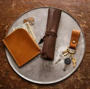 Hobonichi Techo Tsuchiya Bag Factory: Leather goods Pen Case/Purse/Key Holder - Foto 1 di 17