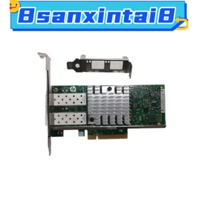 X520-DA2 HP 560SFP+ DUAL PORT 10GB SFP+ ETHERNET ADAPTER  CARD 669279-001 - Image 1 of 4