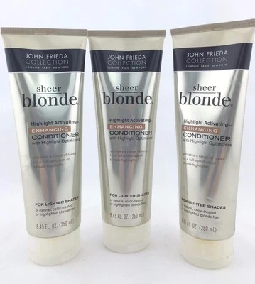 John Frieda Collection Sheer Blonde Enhancing Conditioner *Triple Pack* - Image 1 of 2