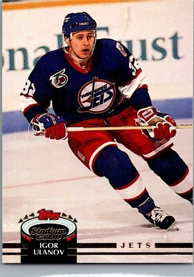 1992-93 Topps Stadium Club -#366 Igor Ulanov - Image 1 of 2