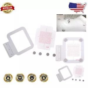 Effortless 4"x4" Metal Magnetic Hoop for Seamless Embroidery on Brother/Babylock - Picture 1 of 7