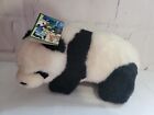 Panda Bear Plush Stuffed Animal Vintage 2000 K&M International New With Tags