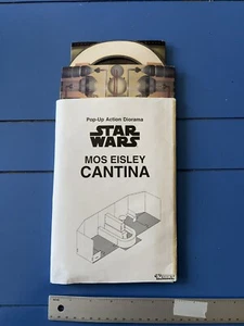 Star Wars Mos Eisley Cantina Pop-Up Acción Diorama Mail Away 1997 Hasbro NUEVO NOS - Imagen 1 de 10