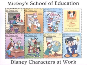 (703308) Disney, Mickey's School of Education, St.Vincent gren. - Picture 1 of 1