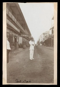 fotografia originale-old photo* EGYPT PORT SAID - Picture 1 of 1