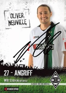 Oliver Neuville UH DFB Mönchengladbach original signiert Autogrammkarte 7803 G - Picture 1 of 2