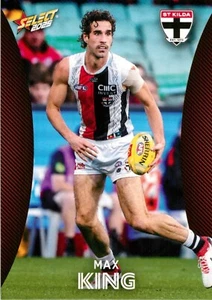 2025 St Kilda Saints AFL Select Footy Stars Card - Max King - Picture 1 of 3