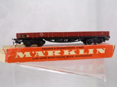 Boxed Marklin DB low sided wagon 4514 HO gauge                               1C4 - Image 1 of 4